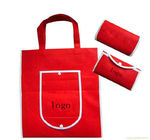أوم أودم الأحمر طوي حقيبة تسوق / غير المنسوجة أكياس هدية شخصية