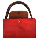 أزياء طوي السيدات حمل حقائب الأحمر البوليستر حقائب الترويجية