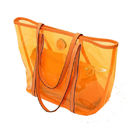 شفاف السيدات حمل حقائب واضح بك حقائب، البرتقالي / الأحمر / الأزرق